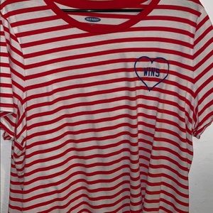 striped t shirt old navy